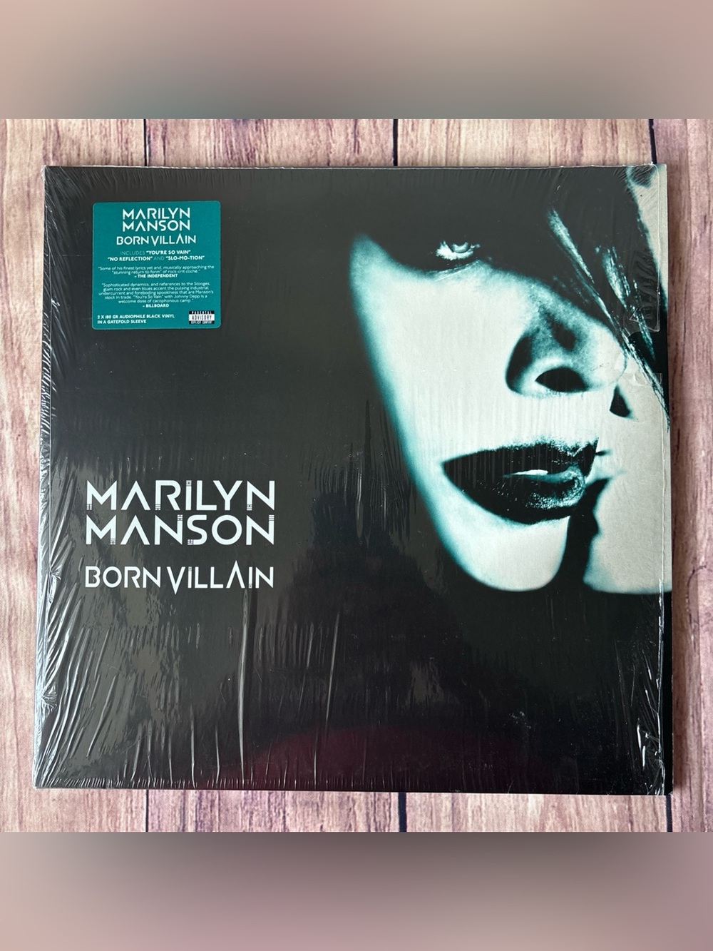 Marilyn Manson Born Villain 2xLP 180g Black Vinyl 2012 Record Gatefold